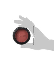 MAC Desert Rose – finition matte: tenue quotidienne sans brillance excessive.