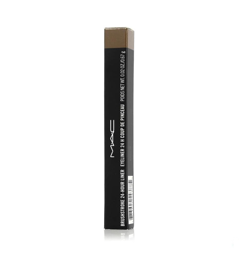 MAC Brushstroke 24 Hour Liner Brushbrown finition longue tenue potentielle selon l'utilisation.