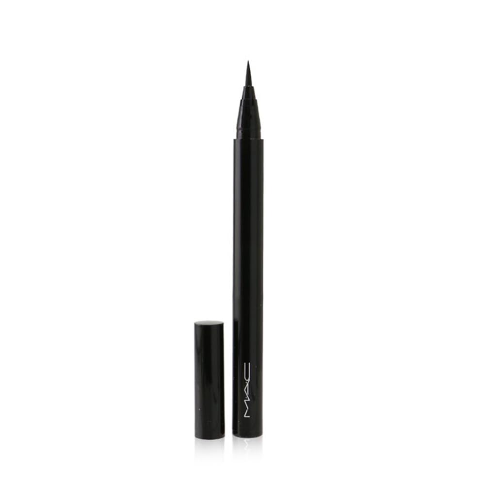 MAC Brushstroke 24 Hour Liner Brushbrown montre une texture satinée et homogène.