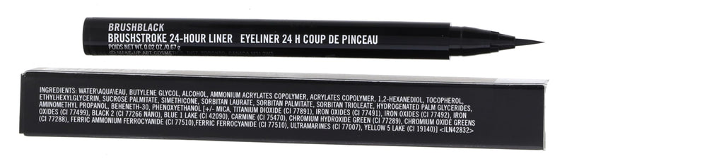 MAC Brushstroke Liner – pointe précision pour un trait net et maîtrisé.