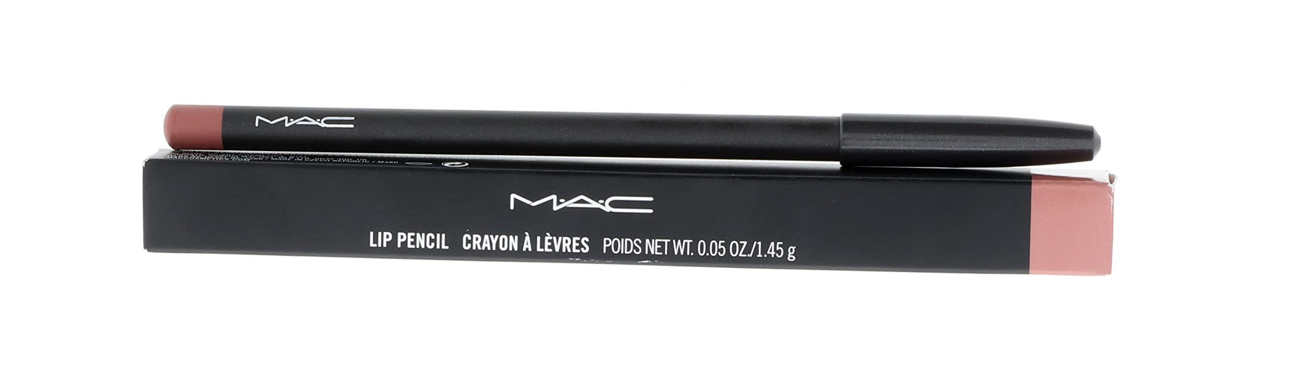 MAC Crayon à lèvres Boldly Bare, trace fin et précise pour un contour net et durable.