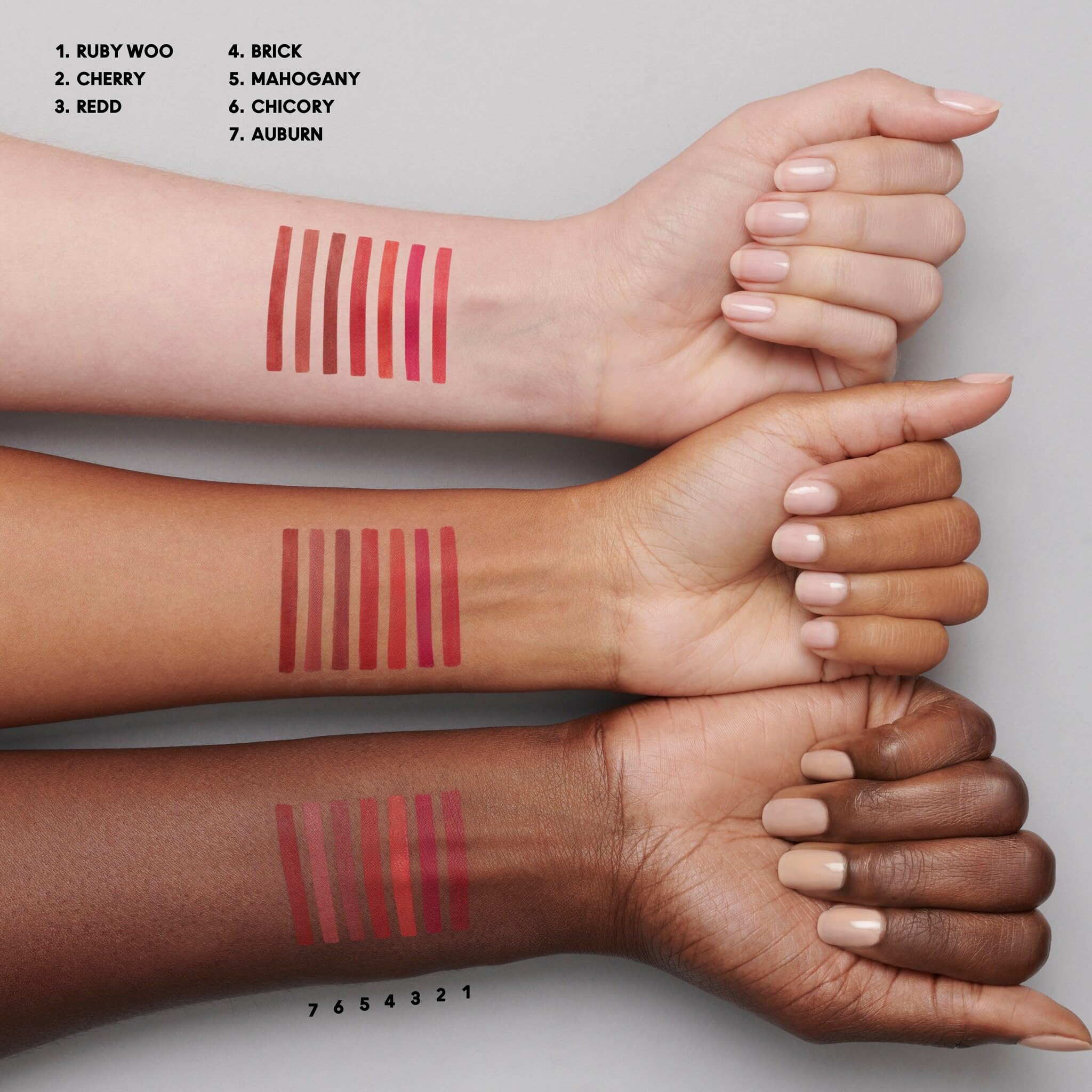 MAC Mahogany Crayon Lèvres précision du contour pour tracé net