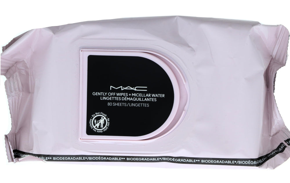 MAC emballage avec couvercle rabattable, lingettes toujours fraîches.