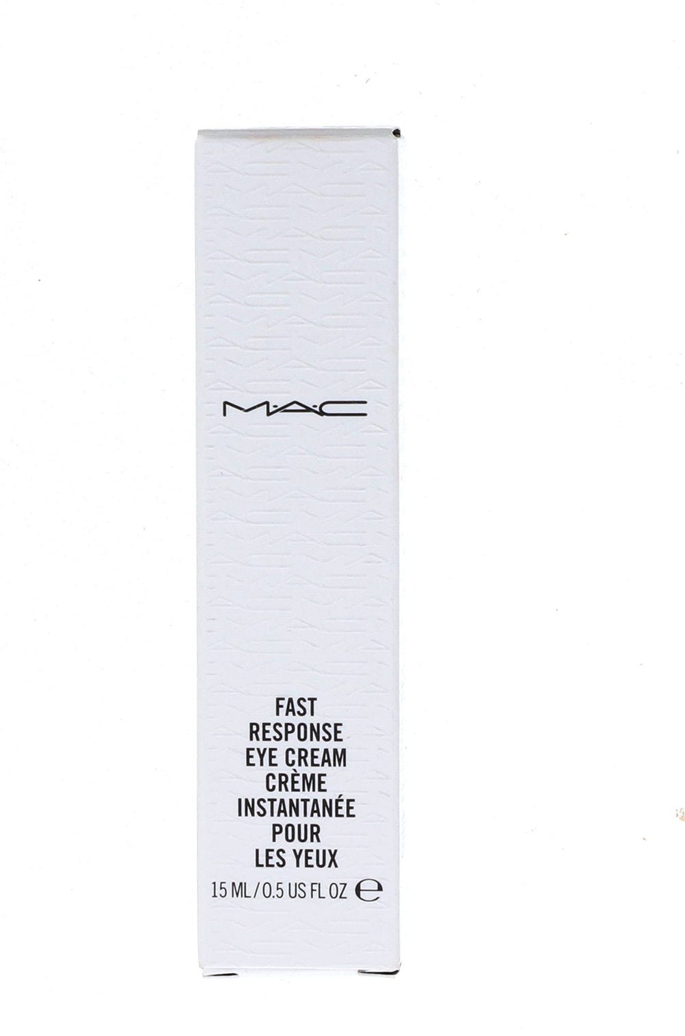 Texture crème légère de MAC Fast Response Eye Cream prête à lisser le contour des yeux.