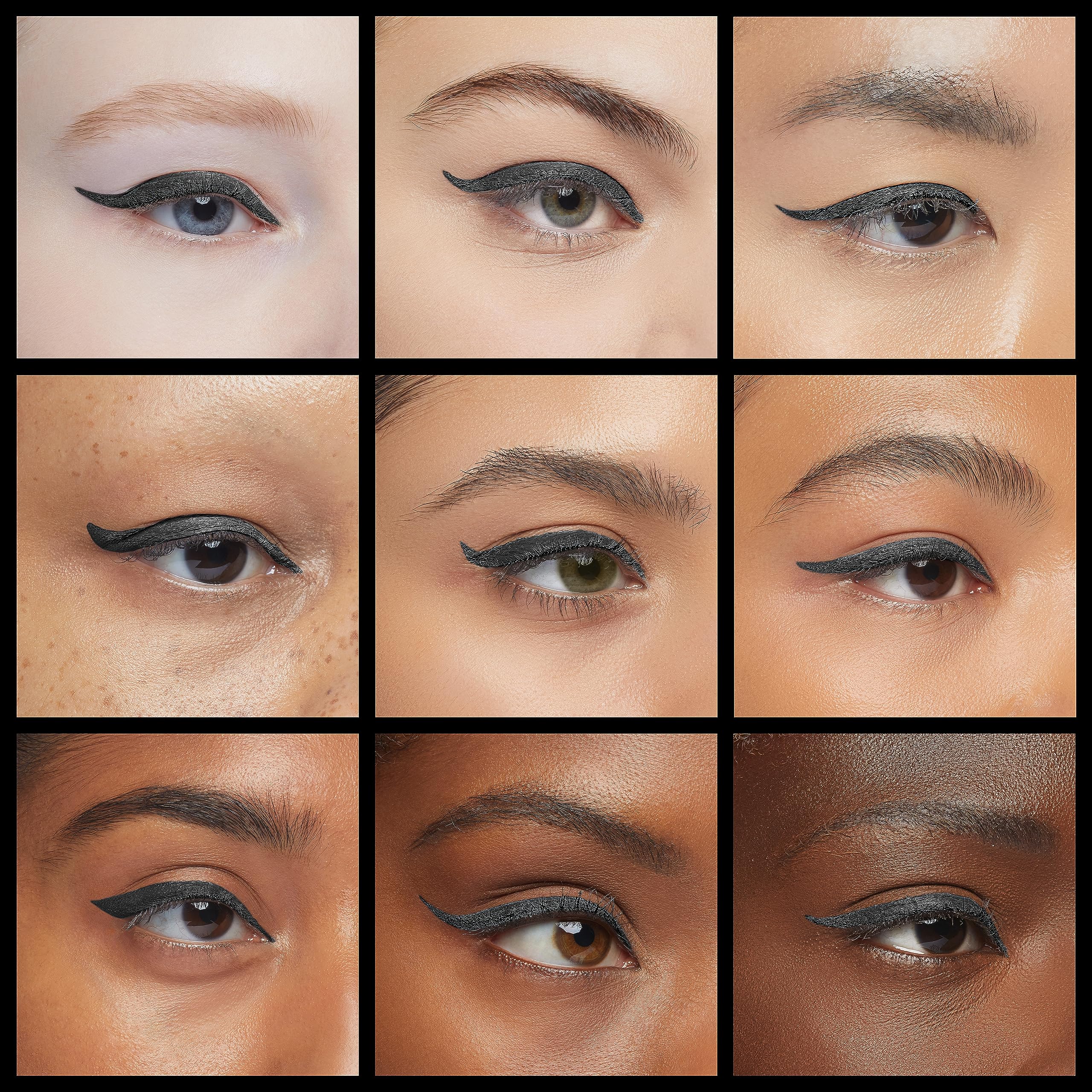 MAC Fluidline : fini soyeux et texture satinée.