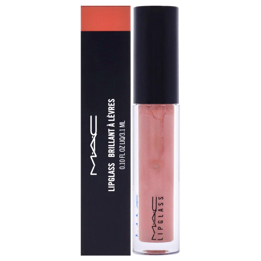 MAC LipGlass PRRR – gloss brillant sur les lèvres, éclat miroir durable.