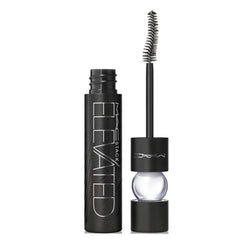 MAC MACStack Elevated Mascara Black Stack close-up showing buildable volume for dramatic lashes