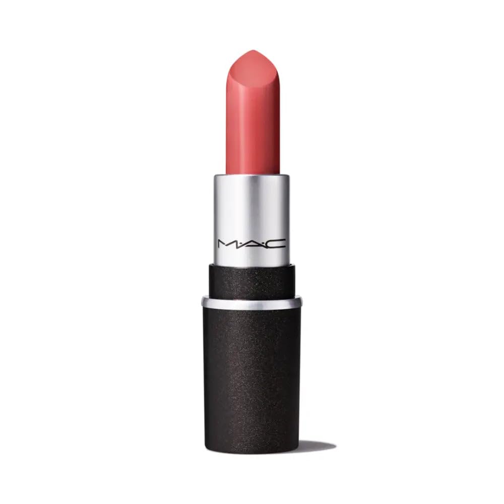 MAC Mini Rouge à Lèvres Mehr Matte, teinte nude matte durable et tenue longue durée.