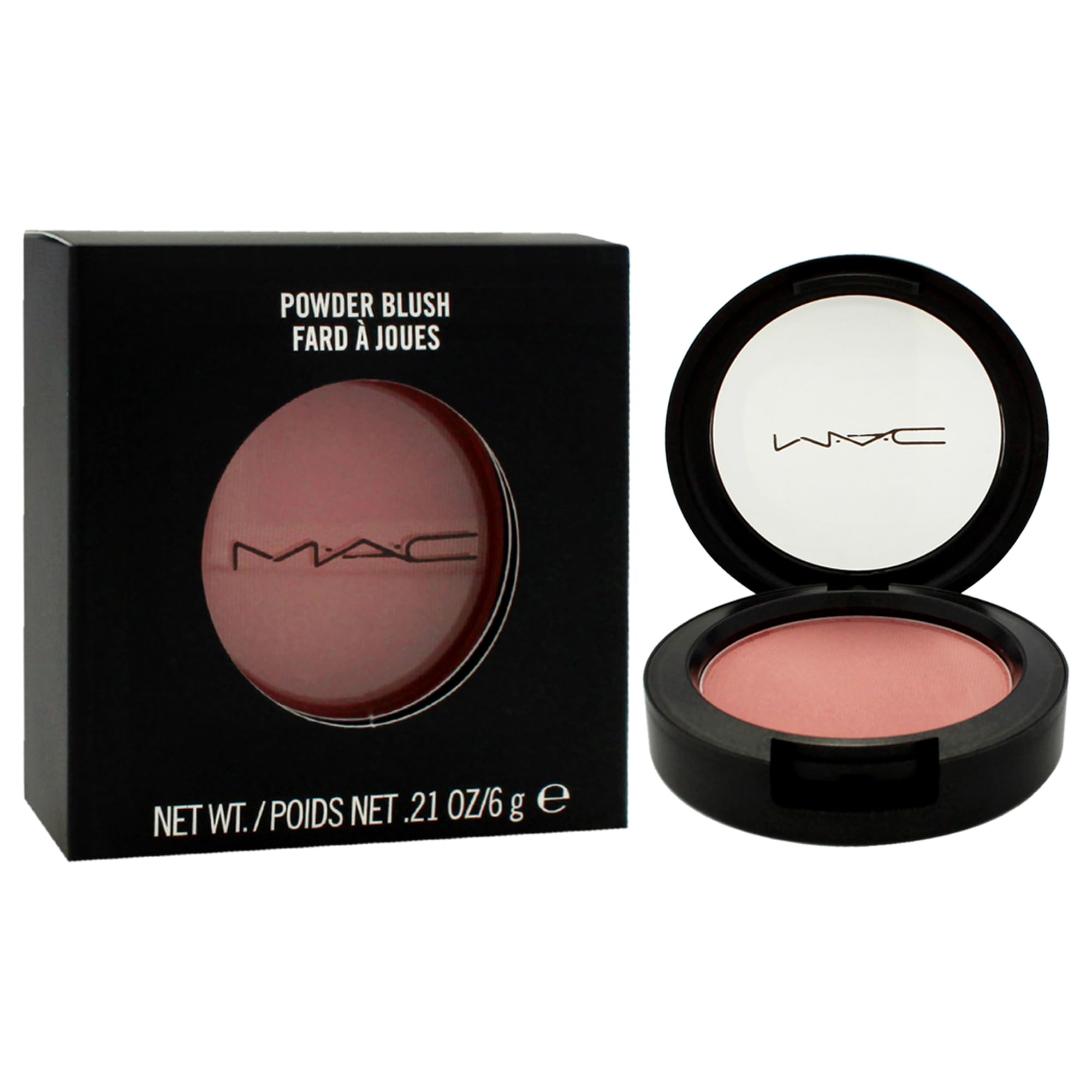 MAC Poudre à Joues Mocha texture soyeuse qui glisse sur la peau.