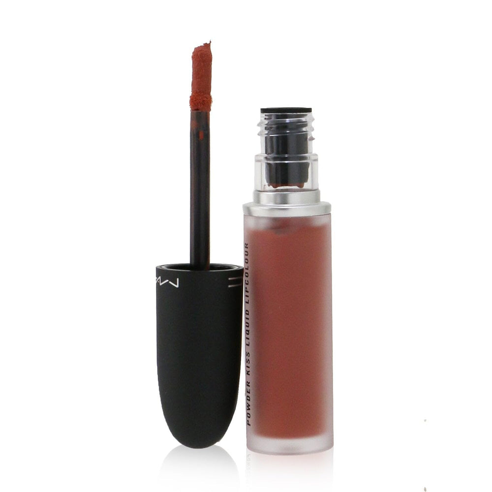 Fini mat doux du Powder Kiss Lipcolor Liquide, impression veloutée