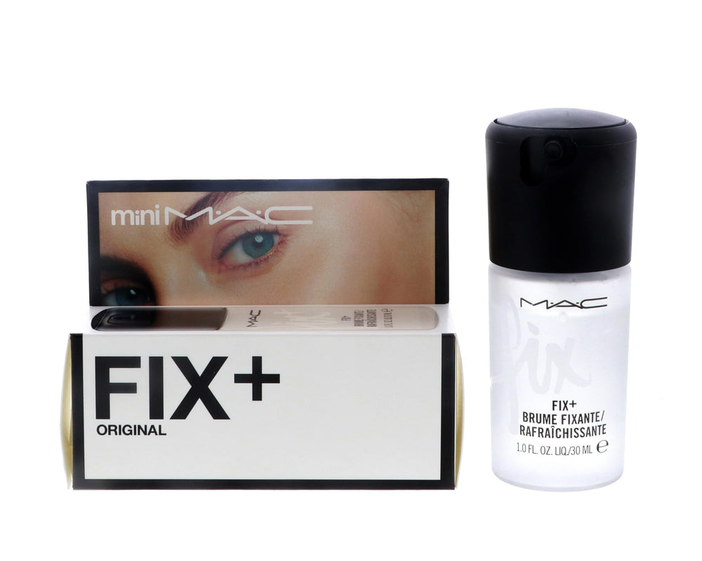 MAC Prep and Prime Fix Plus brume mini sur flacon pour hydratation et éclat.
