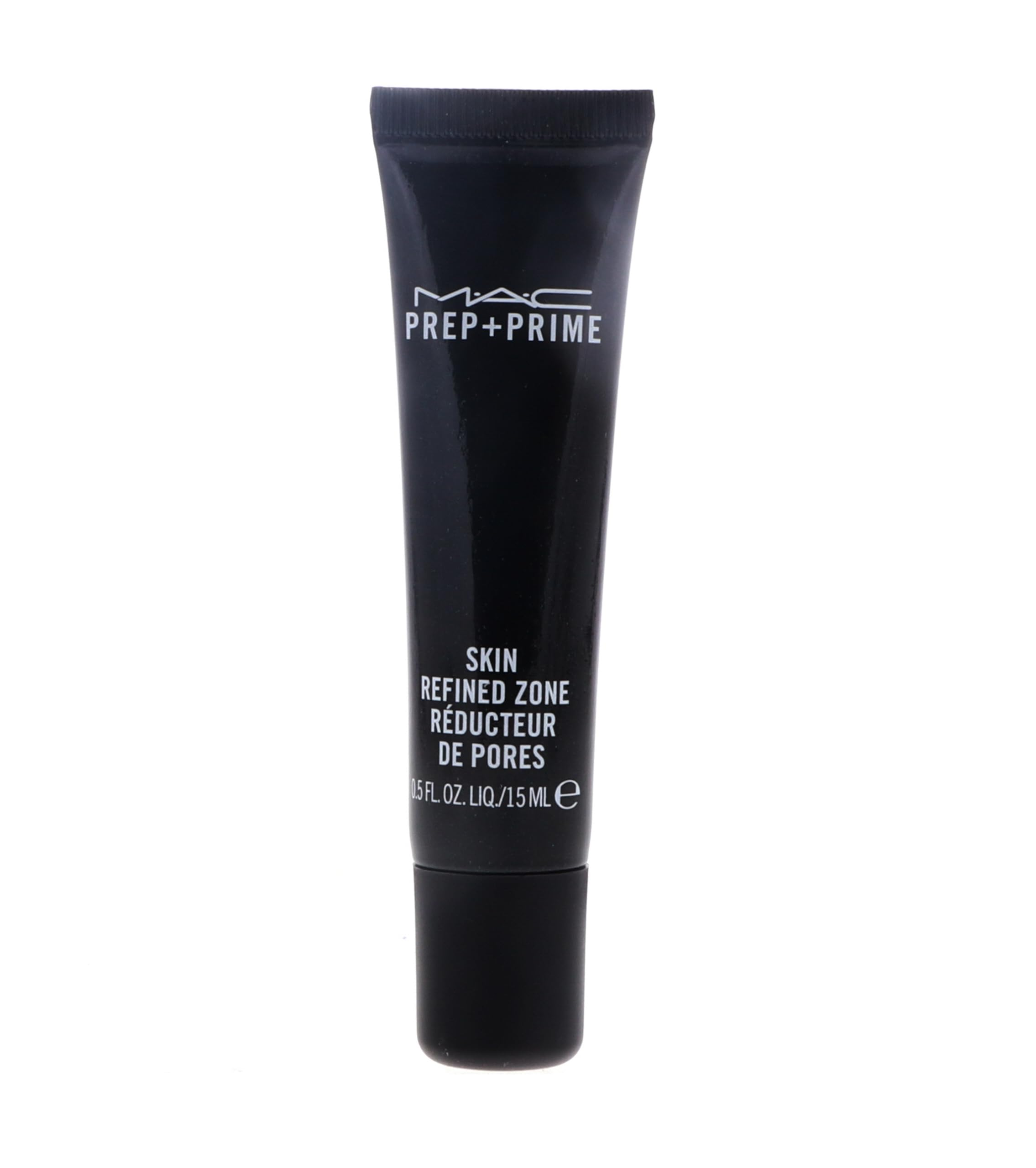 MAC Prep + Prime Skin Refined Zone, application précise, base efficace pour teint uniforme.