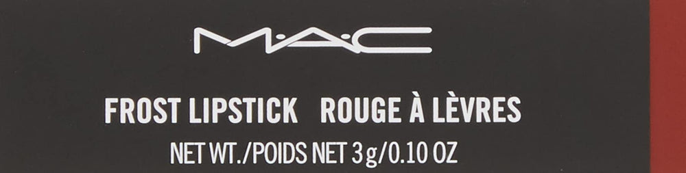 MAC rouge à lèvres Fresh Moroccan Frost – échantillons couleur montrant la teinte sur peau.