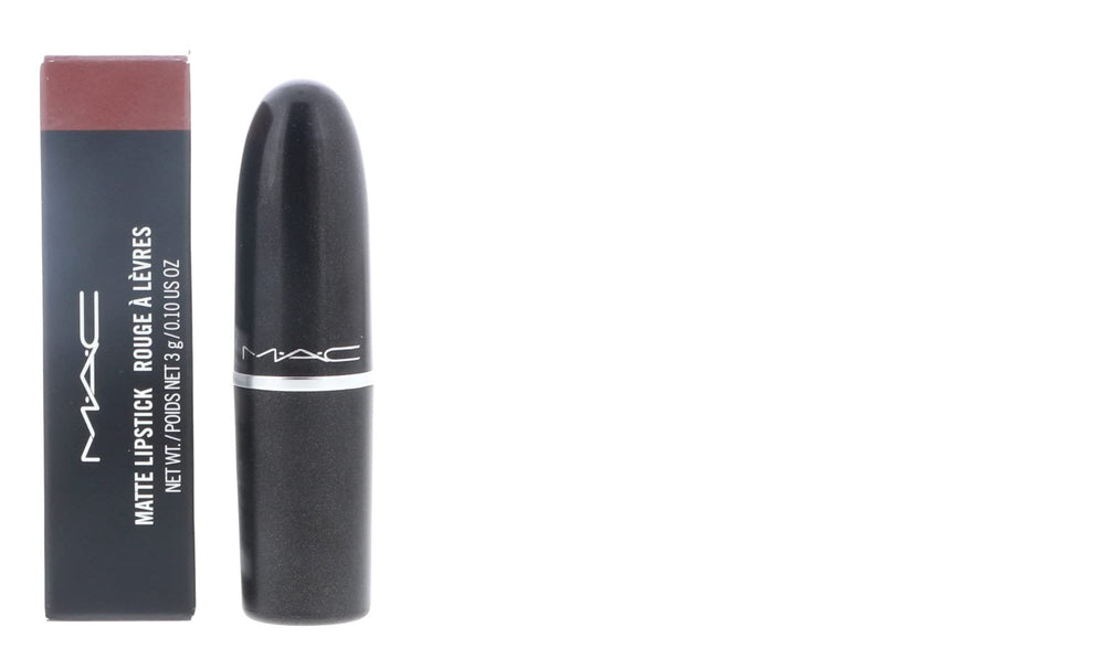 MAC Rouge à lèvres matte taupe – emballage compact pour retouches discrètes
