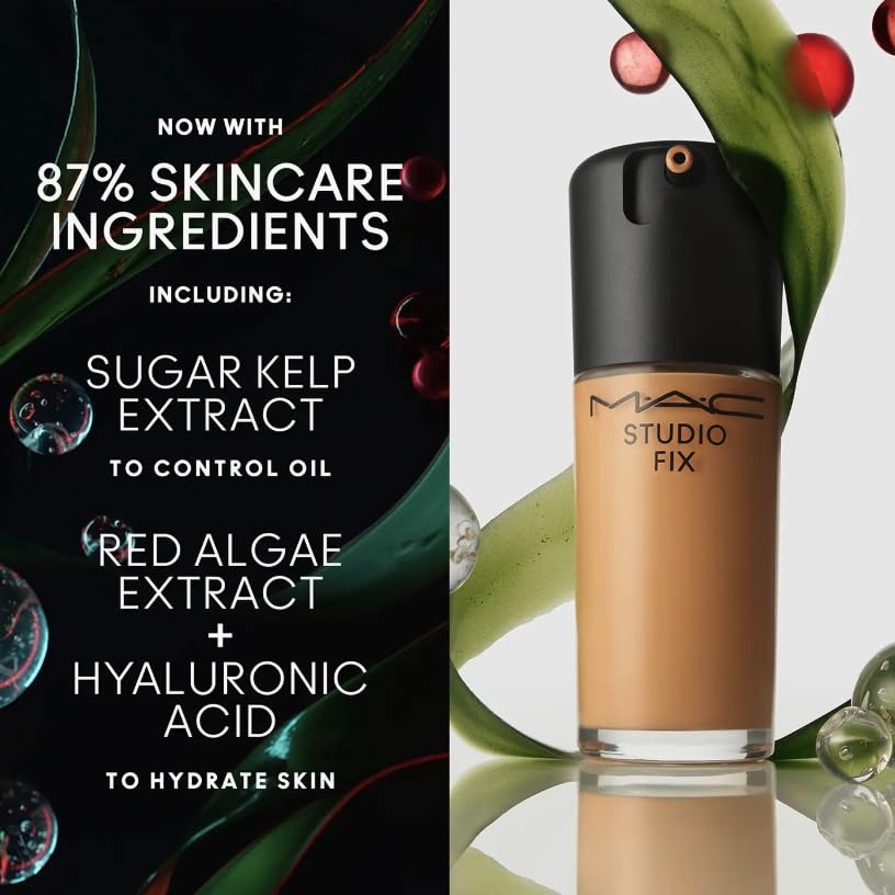 MAC Studio Fix Fluid hydratation-peau pour confort prolongé.