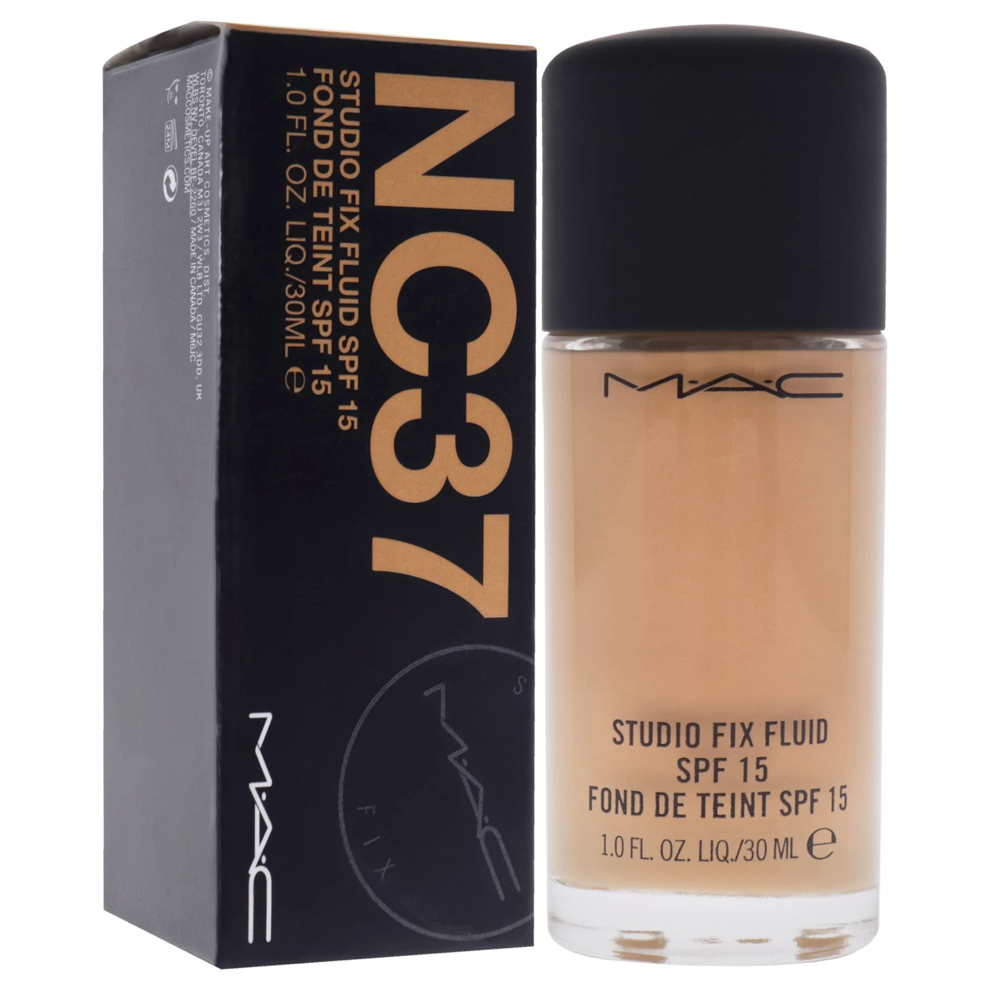 MAC Studio Fix Fluid: protection UV intégrée pour la peau.