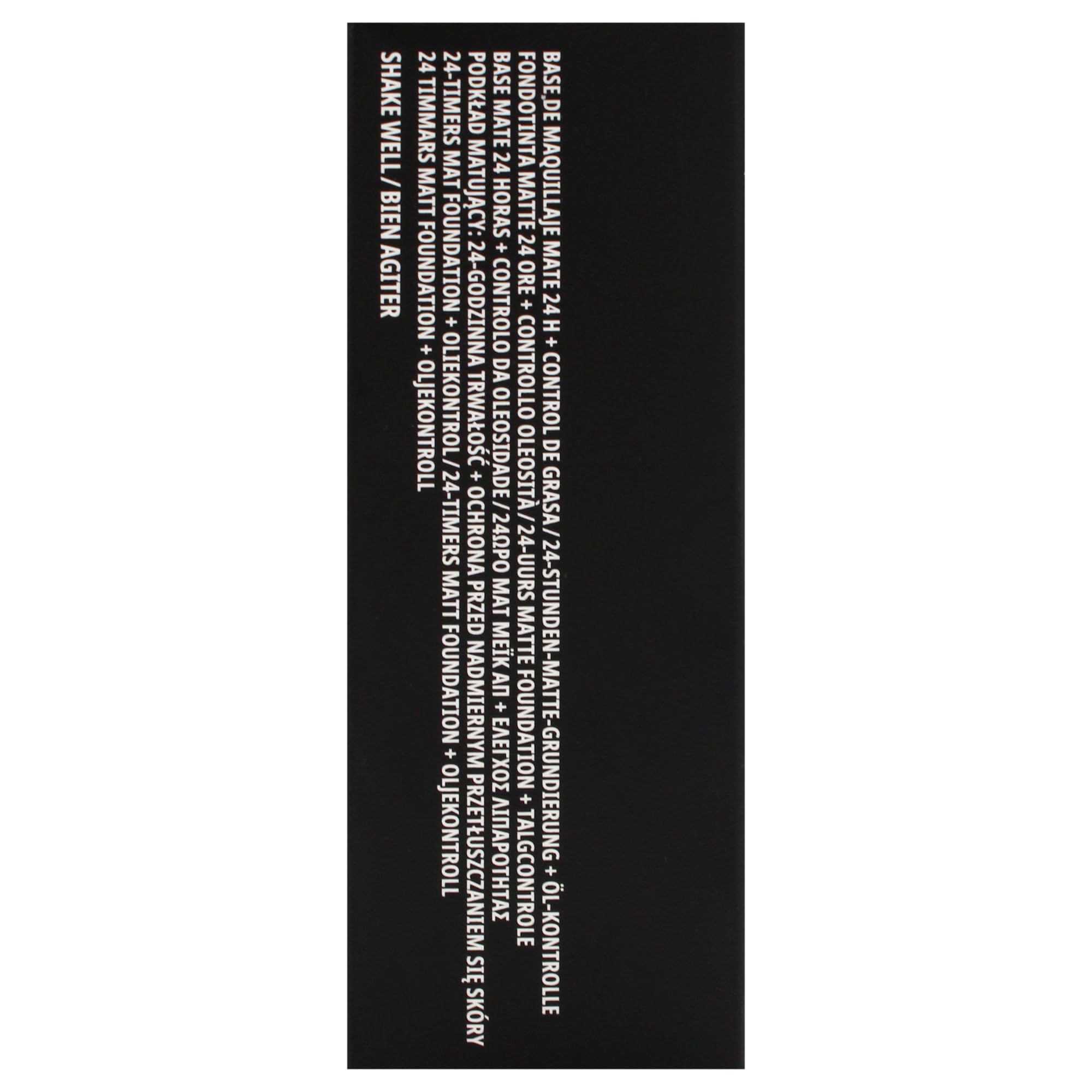 MAC Studio Fix Fluid atténue visuellement pores et imperfections pour un teint lisse.