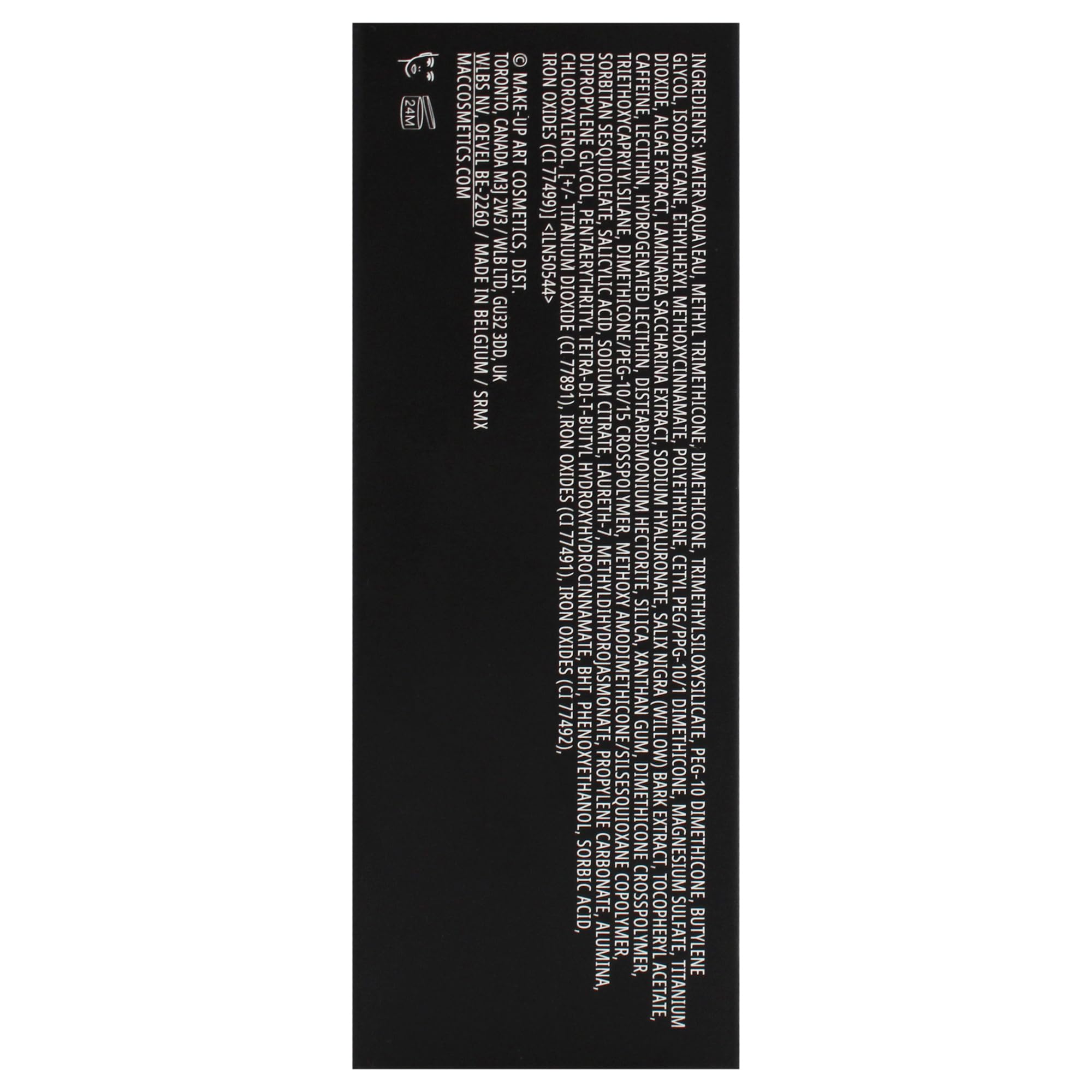 MAC Studio Fix Fluid NC25: teinte adaptée pour teint clair à moyen.