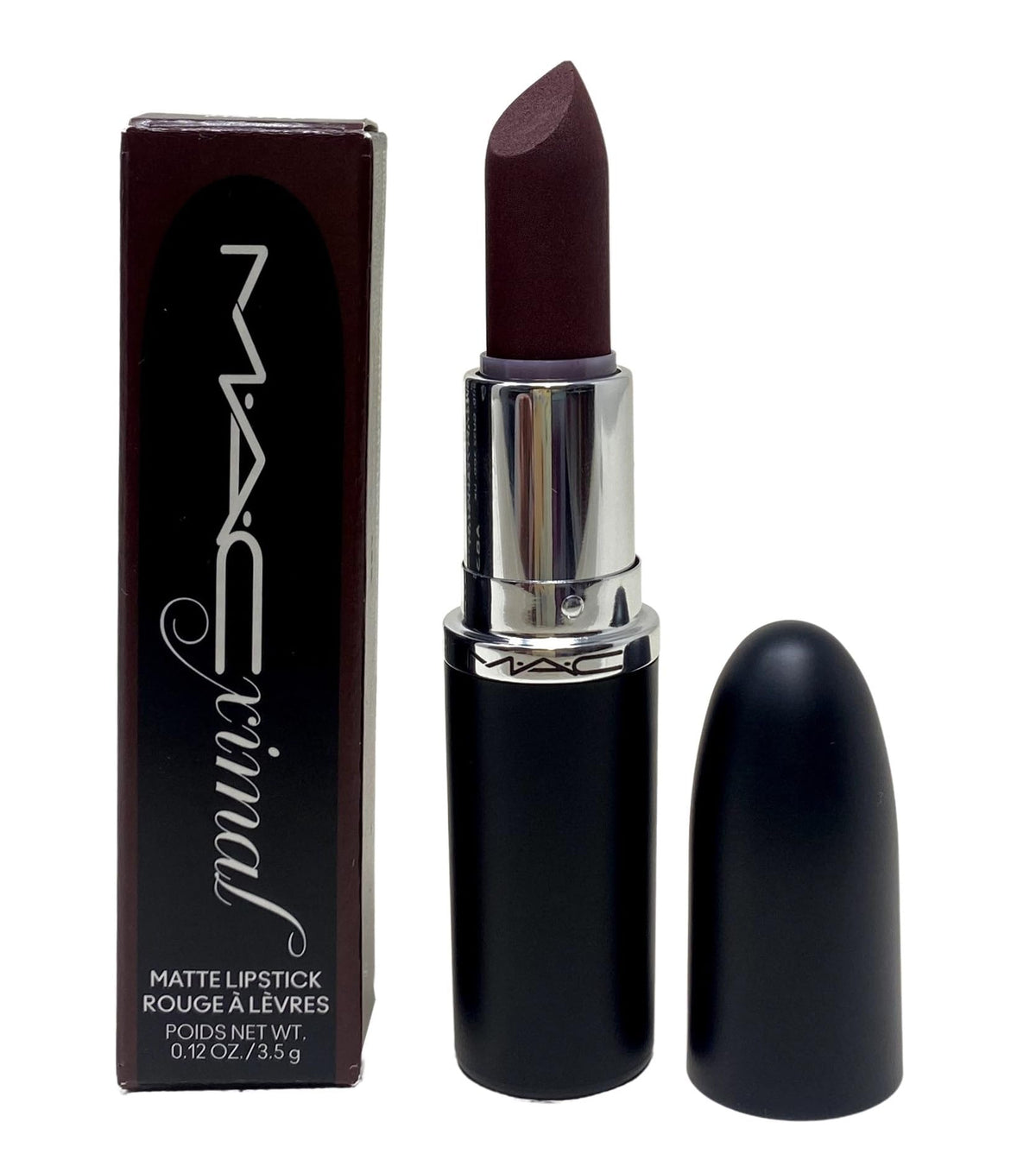 MAC Ximal Matte Rouge 692 Mixed Media Matte : texture veloutée pour une couleur précise et longue tenue.