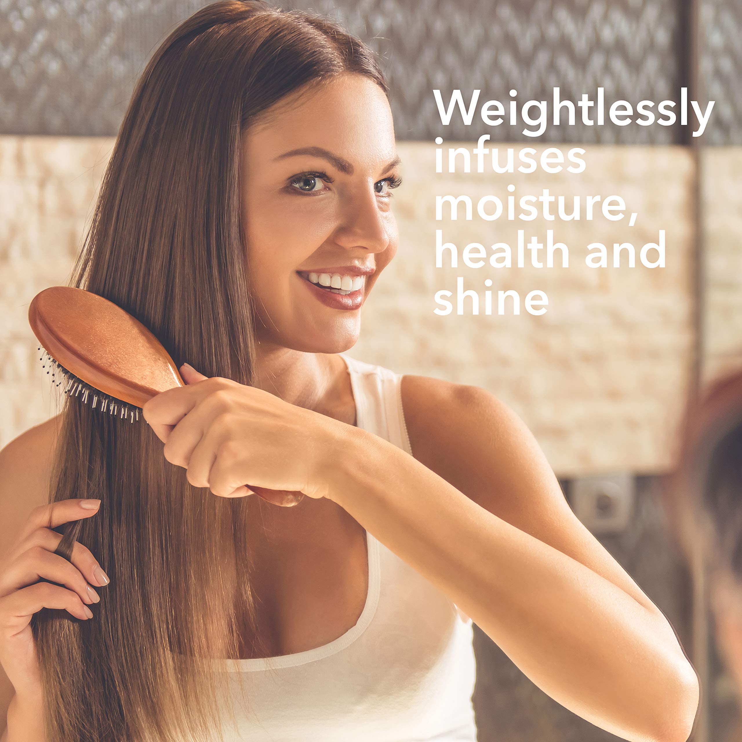 Macadamia Natural Oil, application-cheveux, douceur lors de l’application et démêlage.