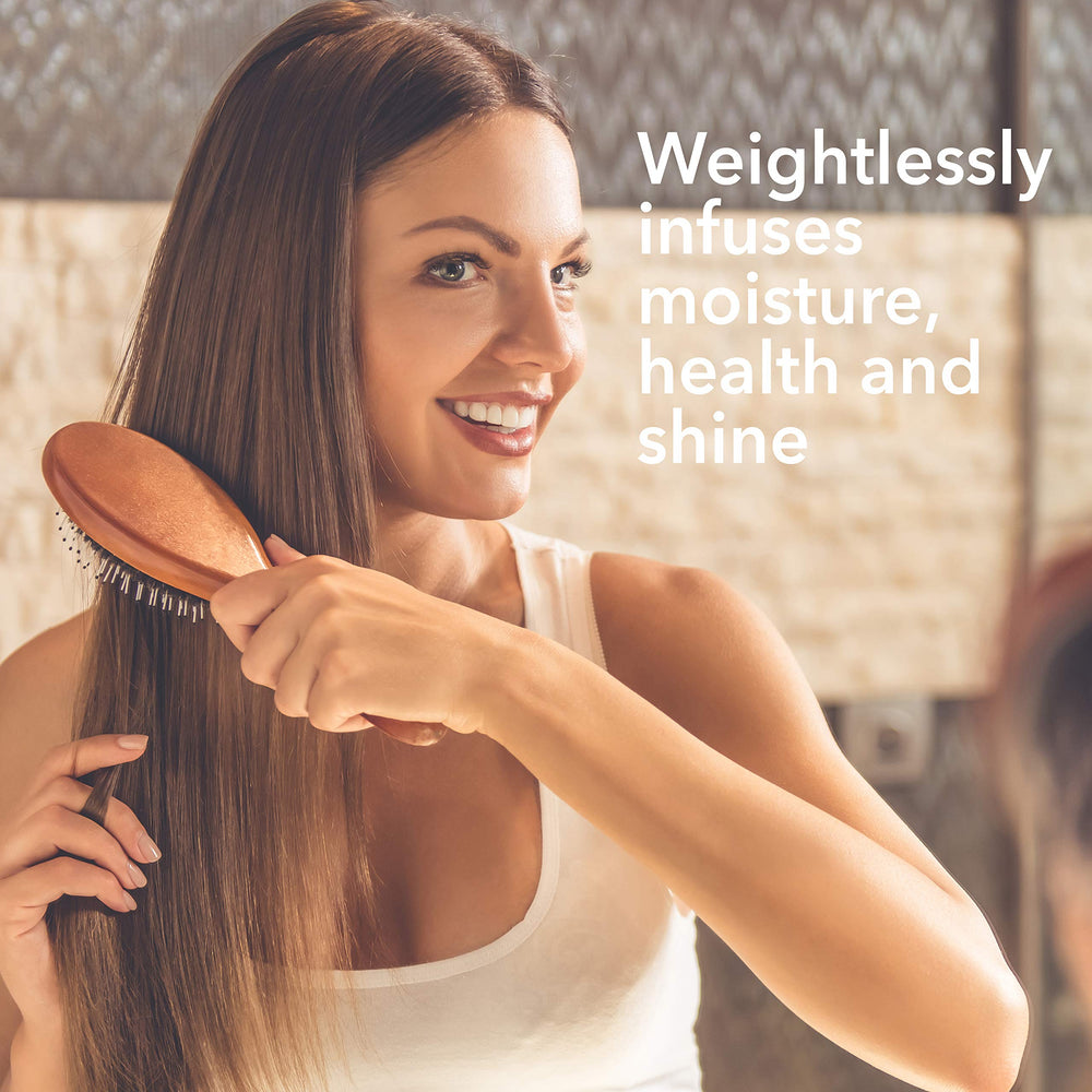 Macadamia Natural Oil, application-cheveux, douceur lors de l’application et démêlage.