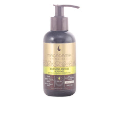 Macadamia Professional Huile de réparation nourrissante sur bouteille, idéale pour discipliner les longueurs et réduire les frisottis.