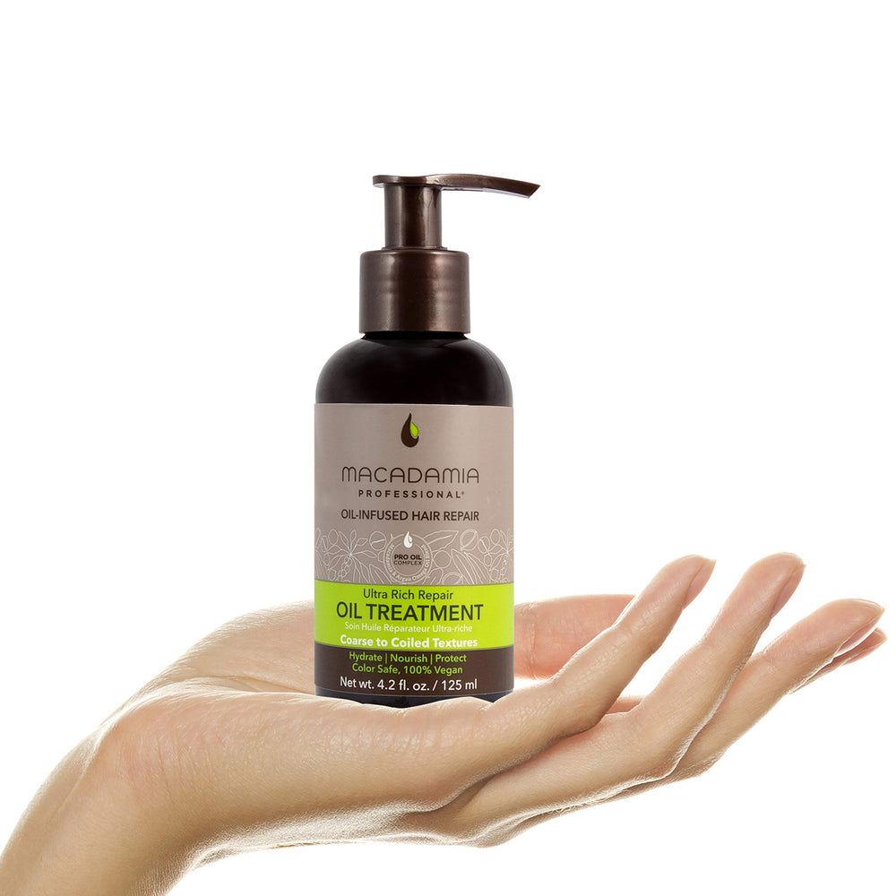 Macadamia Professional Ultra Rich Moisture Oil Treatment – usage quotidien pour cheveux en bonne santé.