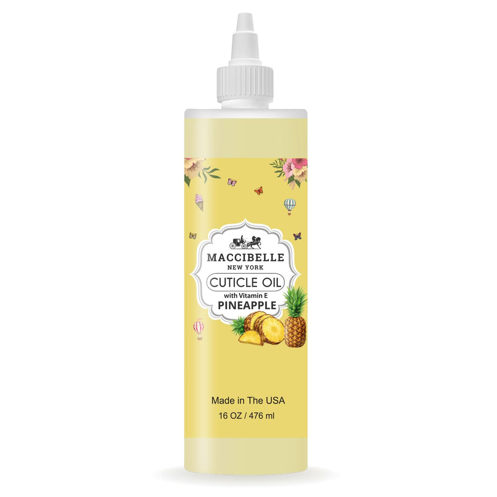 Bouteille Maccibelle huile cuticules ananas pour hydratation durable des cuticules