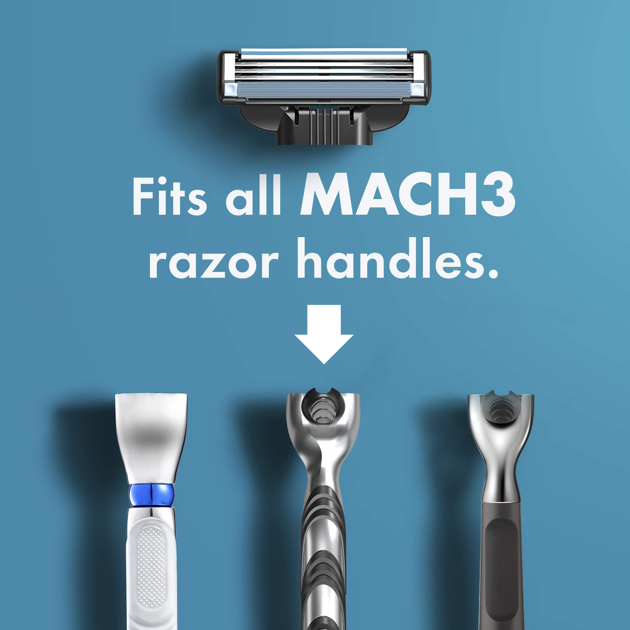 Gillette Mach3 refils compatibles-mach3: remplacement sans effort