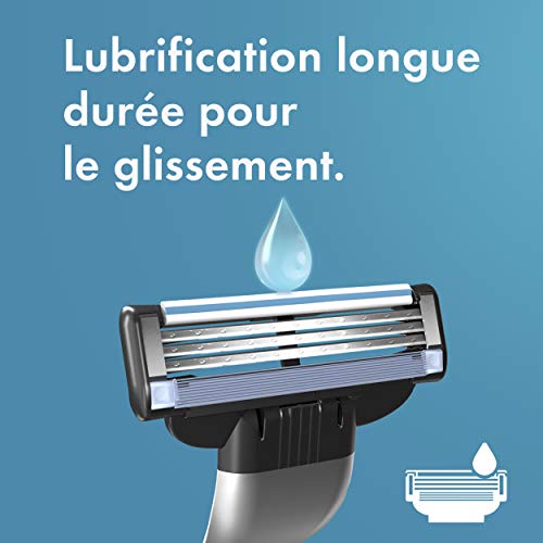 Gillette Mach3 refils emballage-eco: emballage durable et recyclable