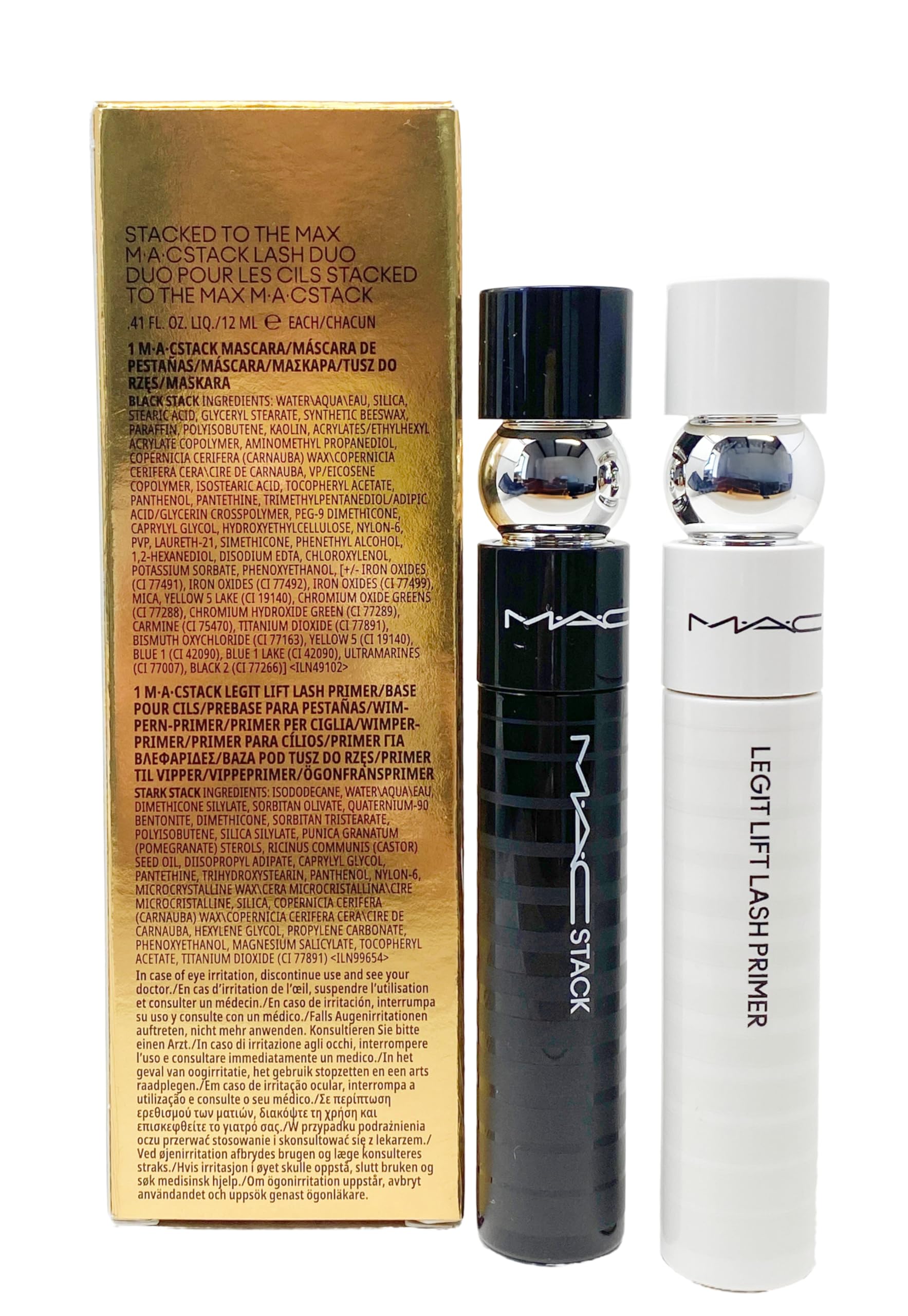 MACStack Apprêt Legit Lift : fixation durable et levage des cils
