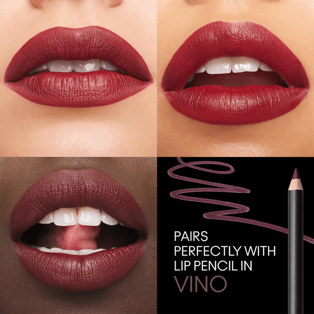 MAC Macximal Silky Matte Diva – gros plan sur la couleur riche et durable.