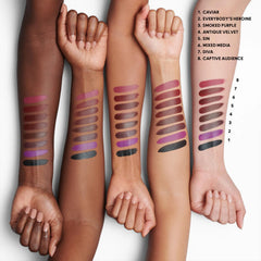 MAC Macximal Silky Matte Diva – hydratation des lèvres qui peut durer plusieurs heures.