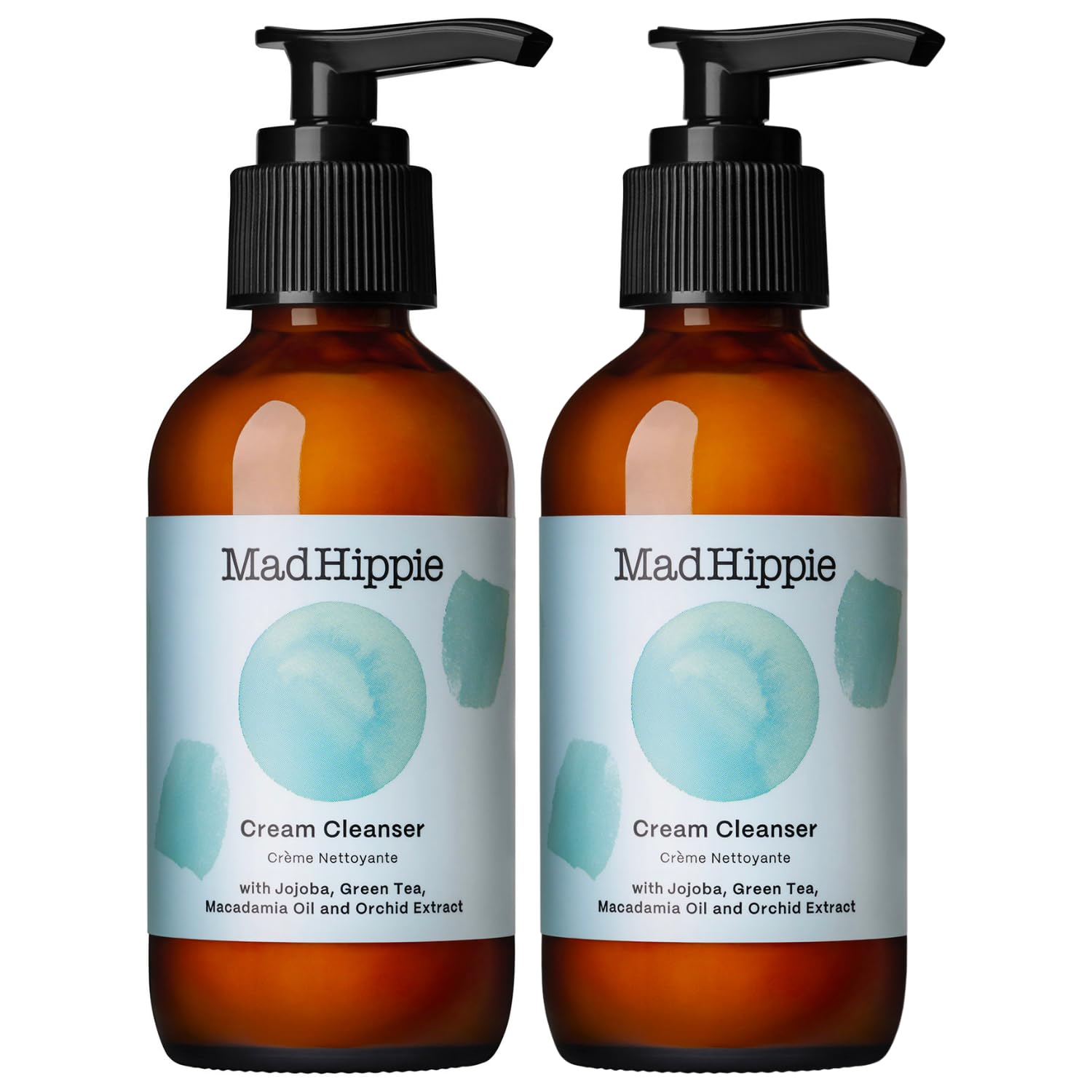 Mad Hippie crème nettoyante 2-pack: texture douce qui respecte la barrière cutanée.