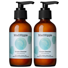 Mad Hippie crème nettoyante 2-pack: texture douce qui respecte la barrière cutanée.