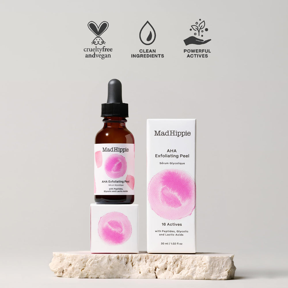 Mad Hippie Peel – niacinamide et céramides pour soutien de la barrière