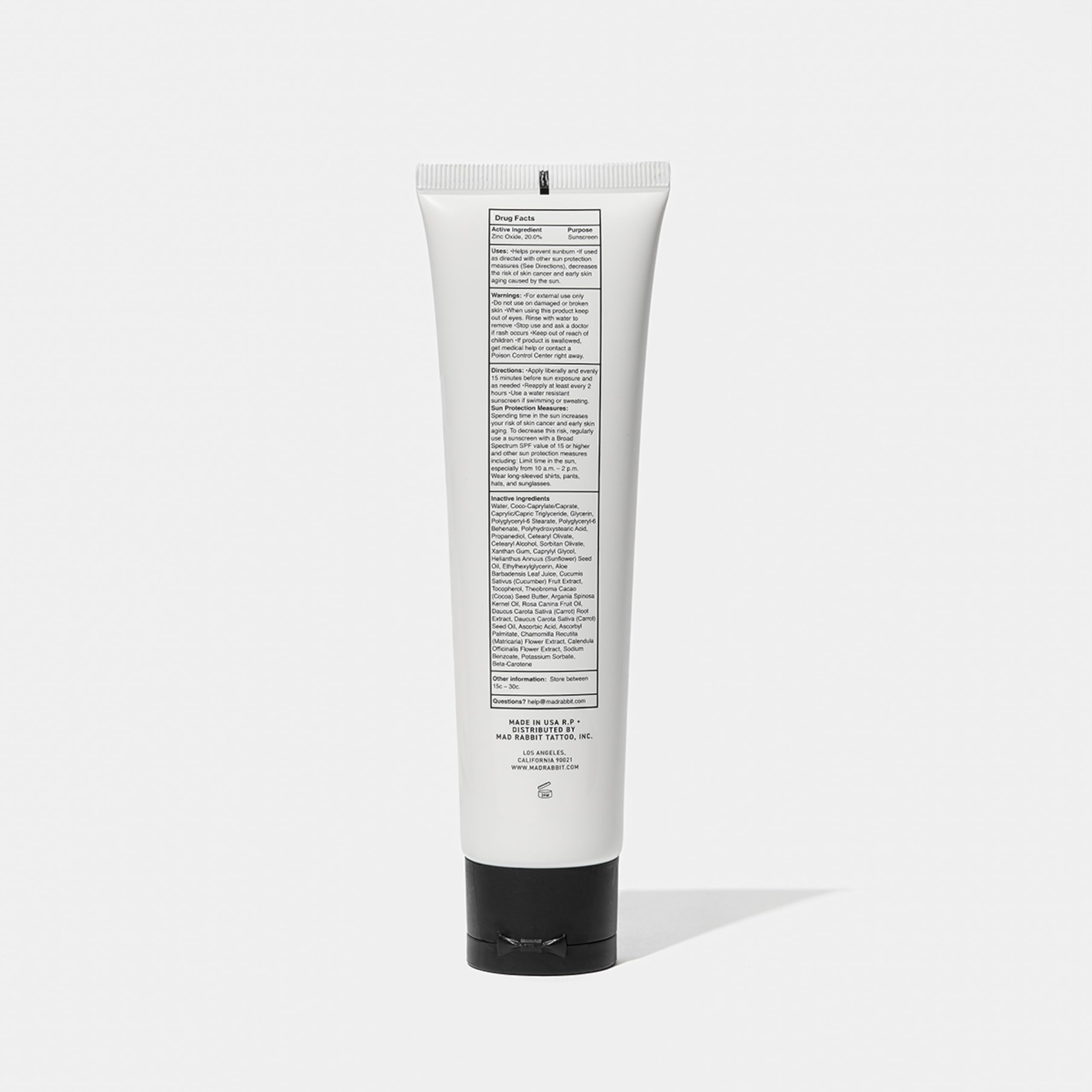 Mad Rabbit Defend: hydratation et soutien de la barrière cutanée grâce à une formule minérale.