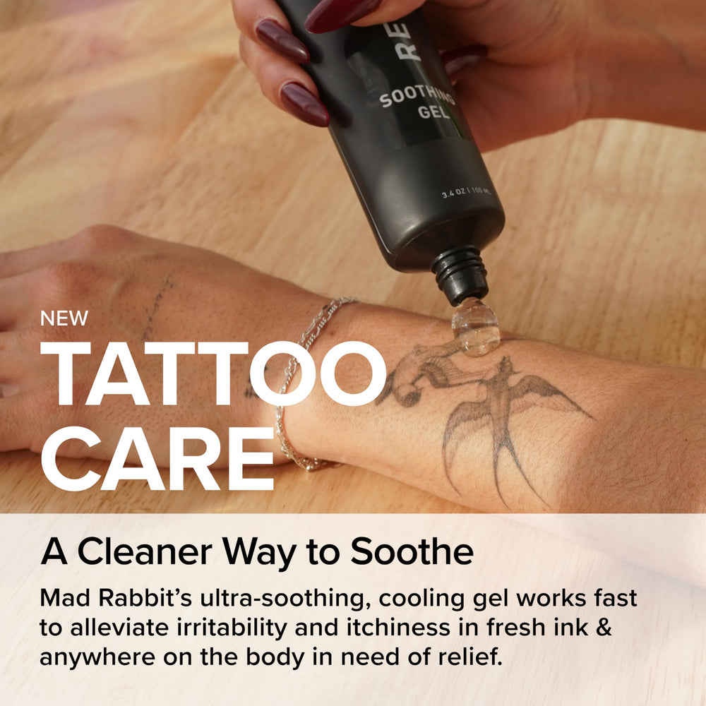 Mad Rabbit gel-hydratant-barrière-peau-tatouage – aide potentielle au maintien de l’hydratation.