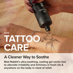 Mad Rabbit gel-hydratant-barrière-peau-tatouage – aide potentielle au maintien de l’hydratation.