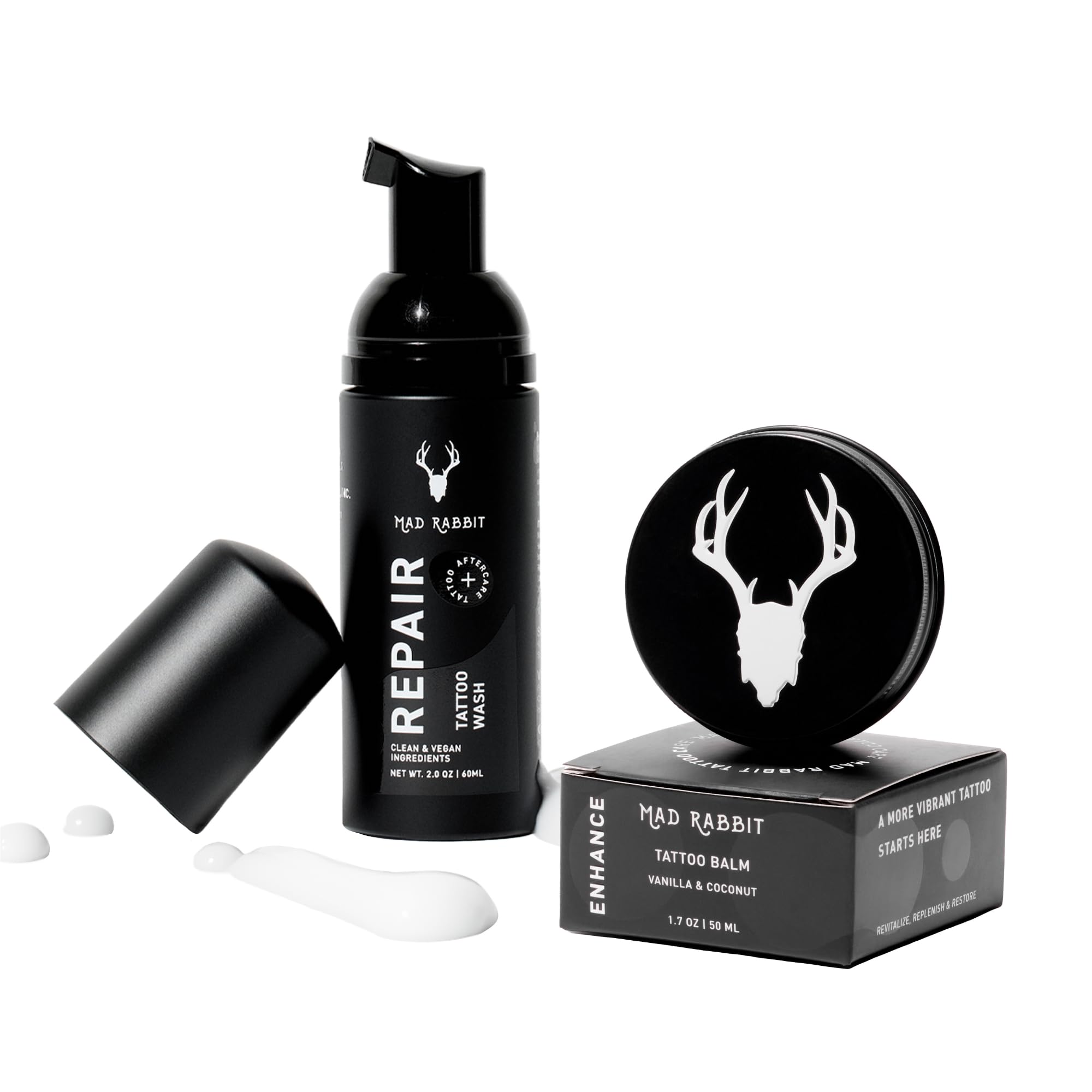 Kit Mad Rabbit – emballage du soin tatouage, pratique pour votre routine