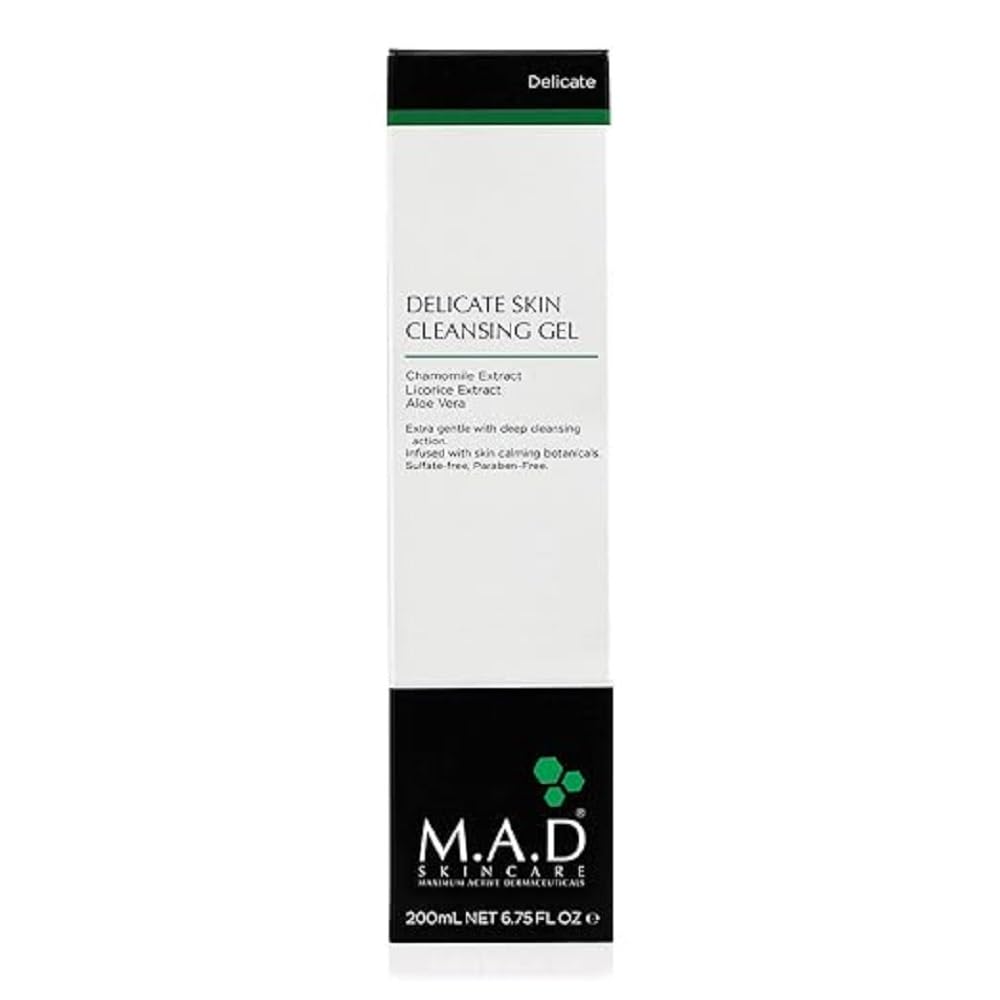 MAD Skincare Gel Nettoyant Peau Douce: mousse légère prête à l’application, hydratation douce