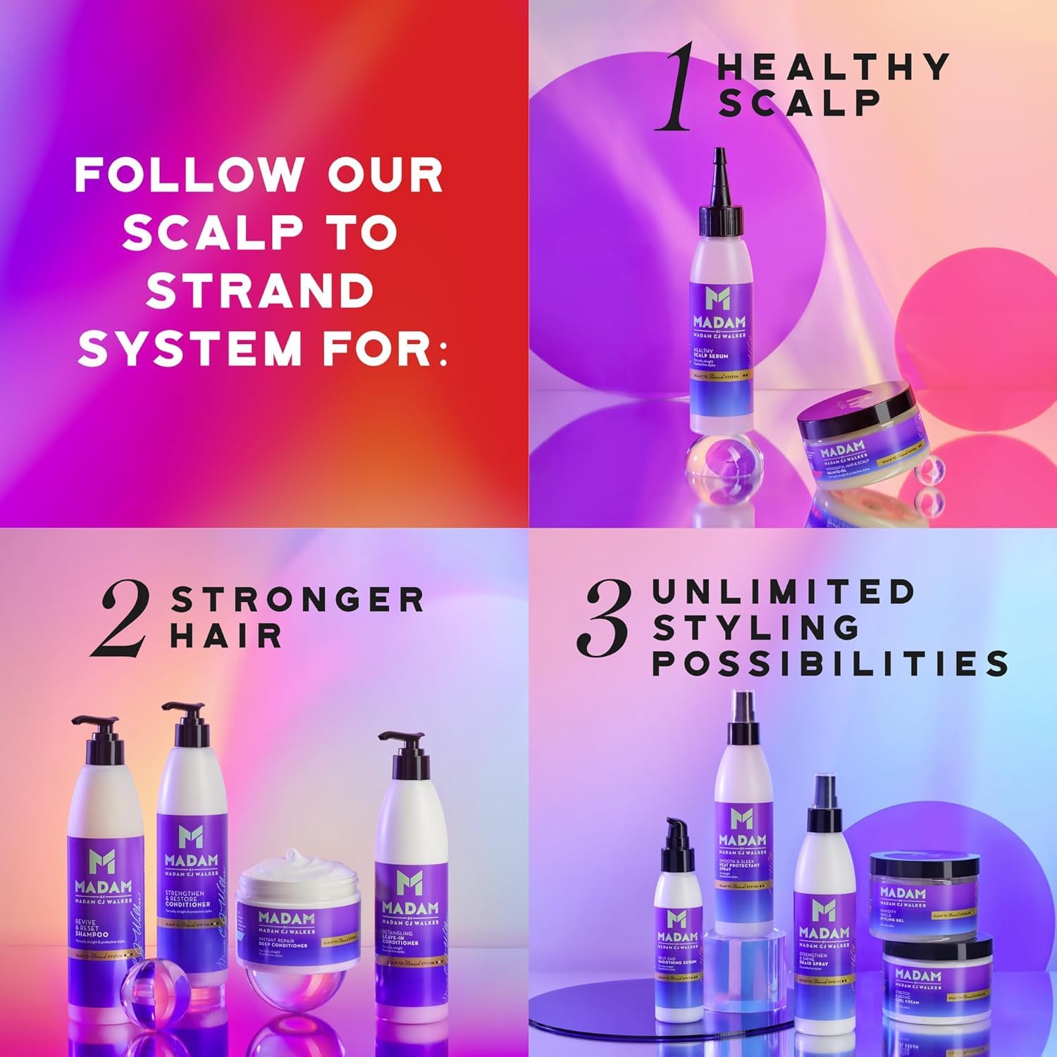 MADAM Revive & Reset Shampoing – mousse riche pour une répartition homogène.