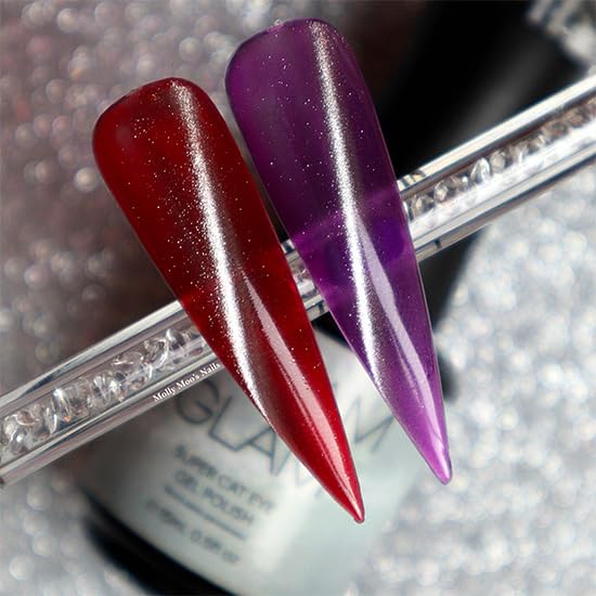 Madam Glam Top Coat seals color with lasting shine and protection.