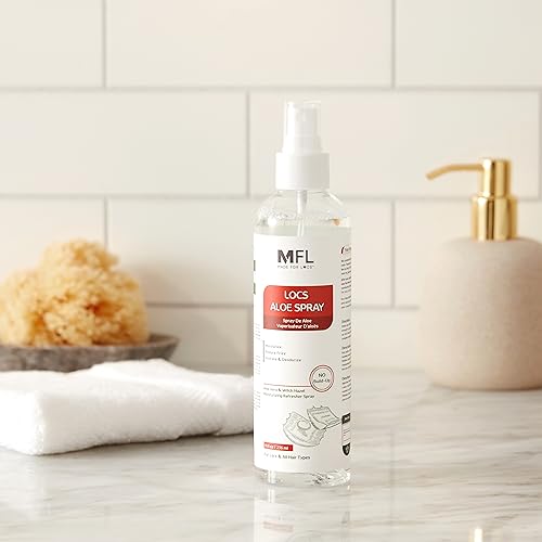 Made For Locs Aloe Refresher Spray – routine de soin agréable pour des locs saines.