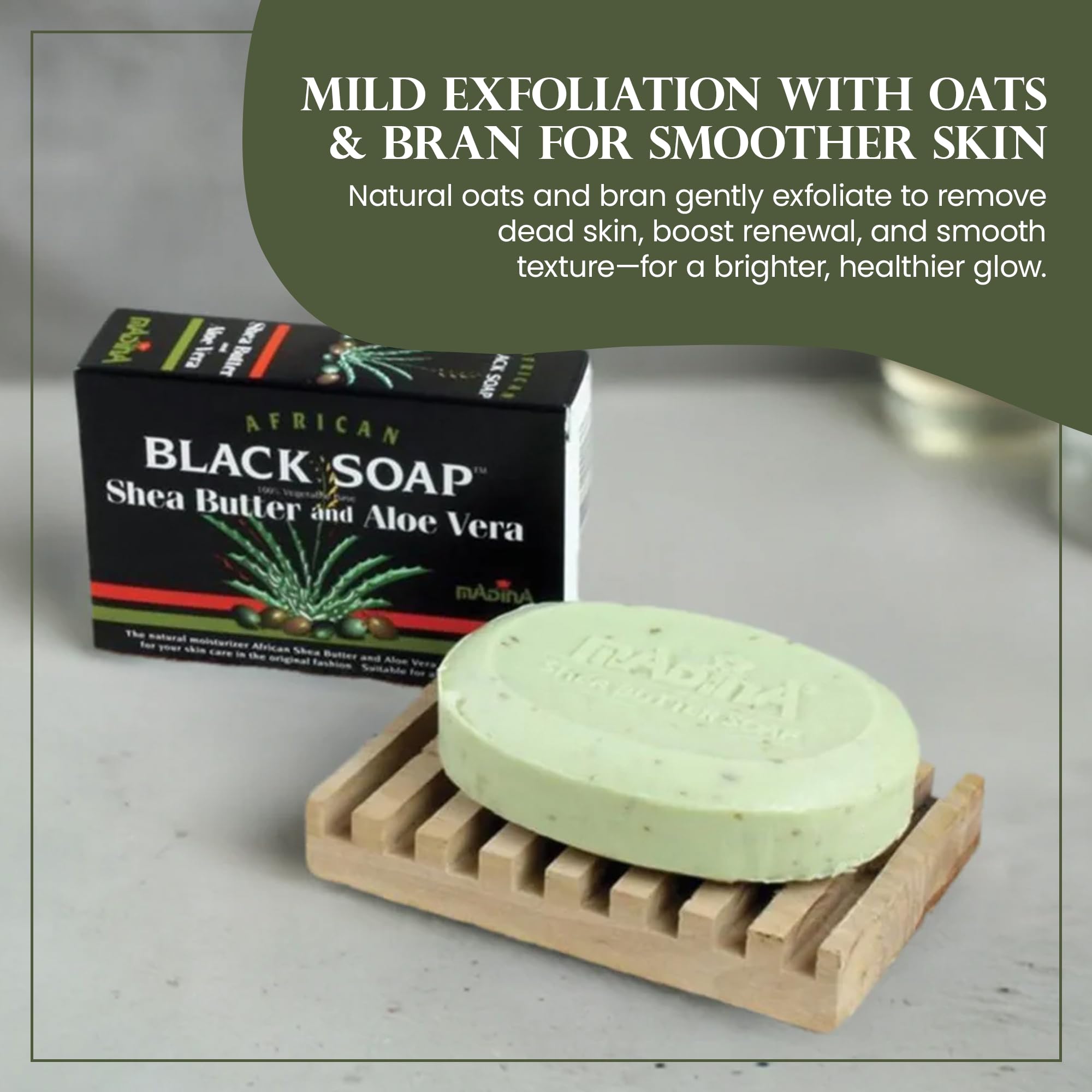 Madina Savon Noir Africain utilisation-quotidienne, nettoie en douceur.