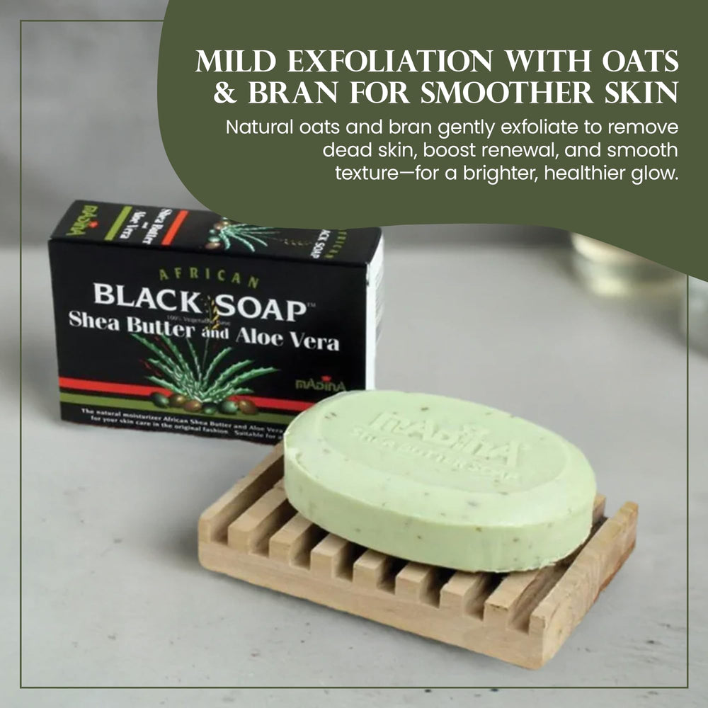 Madina Savon Noir Africain utilisation-quotidienne, nettoie en douceur.