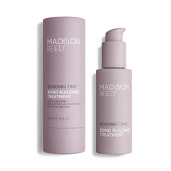 Bonding Time de Madison Reed : bouteille du sérum, pour hydrater et renforcer les cheveux.