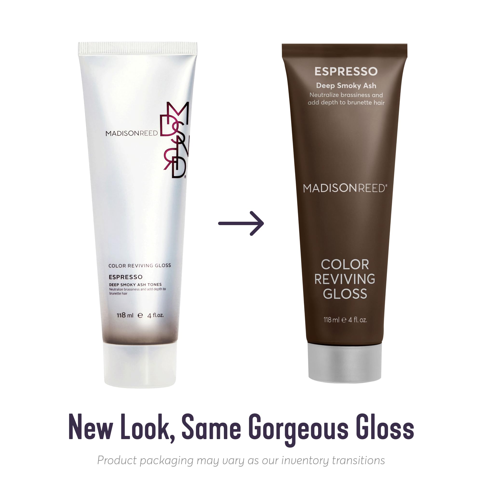 Madison Reed Color Reviving Gloss Espresso, application-professionnelle — brillance naturelle et homogène