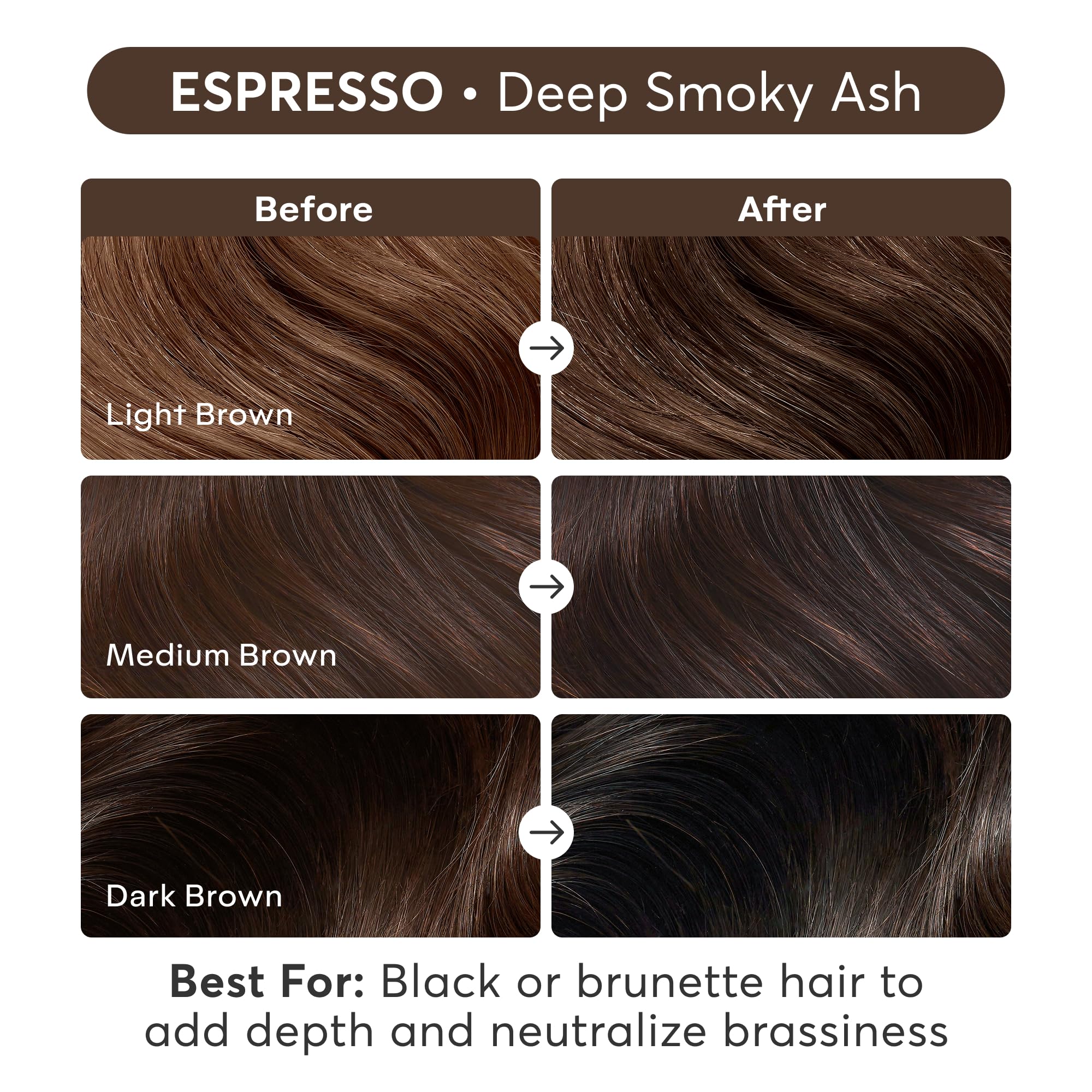 Madison Reed Color Reviving Gloss Espresso, convient pour tous types de cheveux