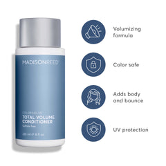 Étiquette ColorSolve Volume indiquant l’absence de sulfates et sans cruauté.